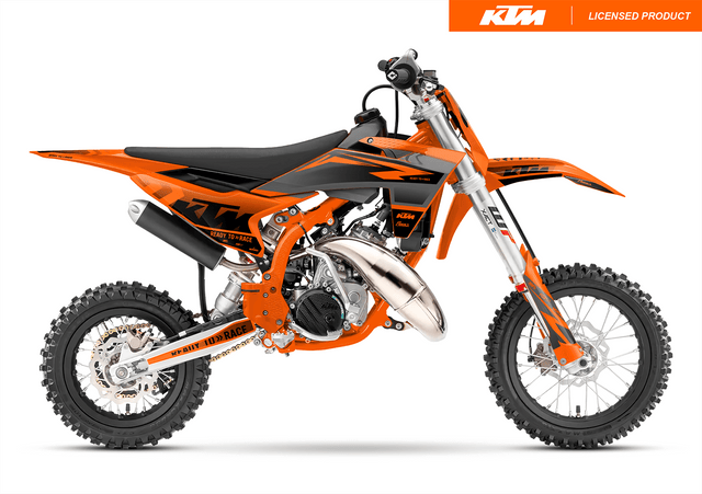 Graphics Kit suitable for KTM SX 65 - Base Edition
