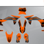 Kit grafiche adatto per KTM SX 85 - Edizione Base