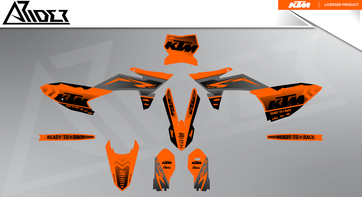 Graphics Kit suitable for KTM SX 85 - Base Edition