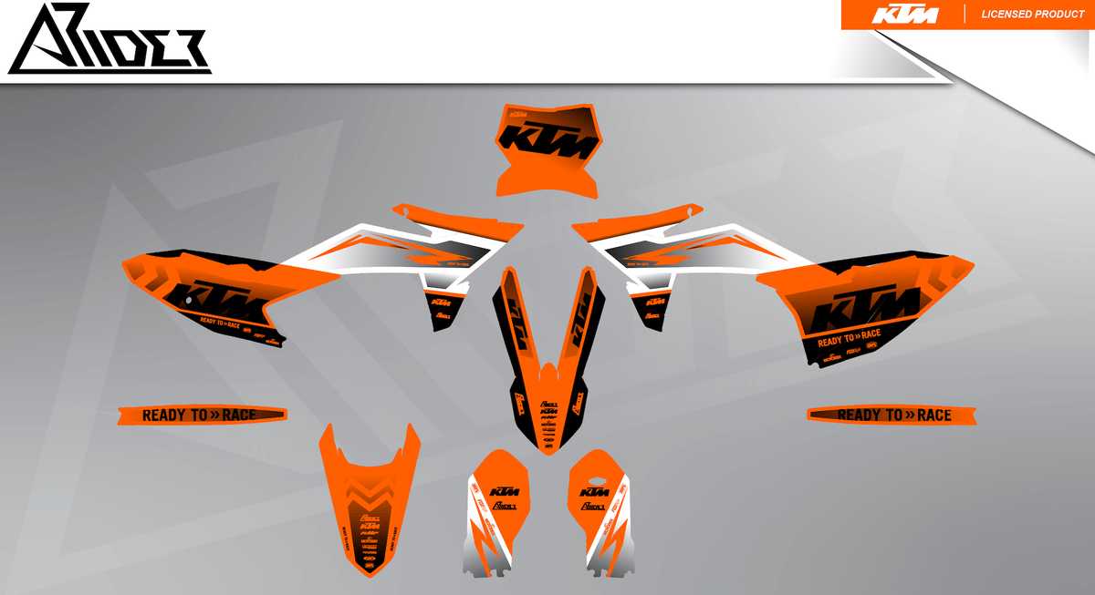 Graphics Kit suitable for KTM SX 85 - Base Edition