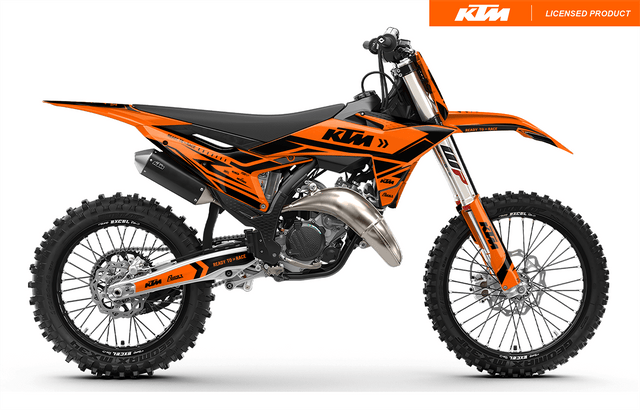 Graphics Kit suitable for KTM SX / SX-F - Alpha Edition