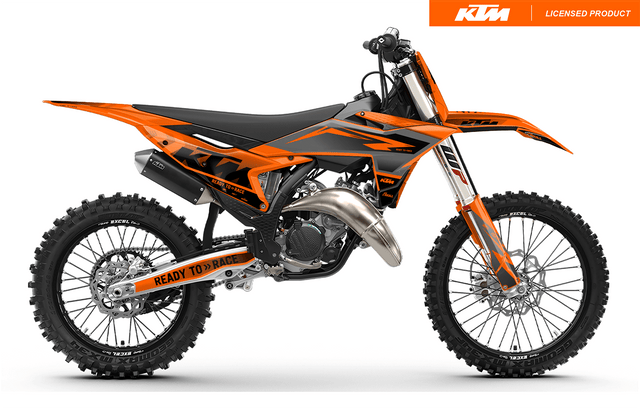 Graphics Kit suitable for KTM SX / SX-F - Base Edition
