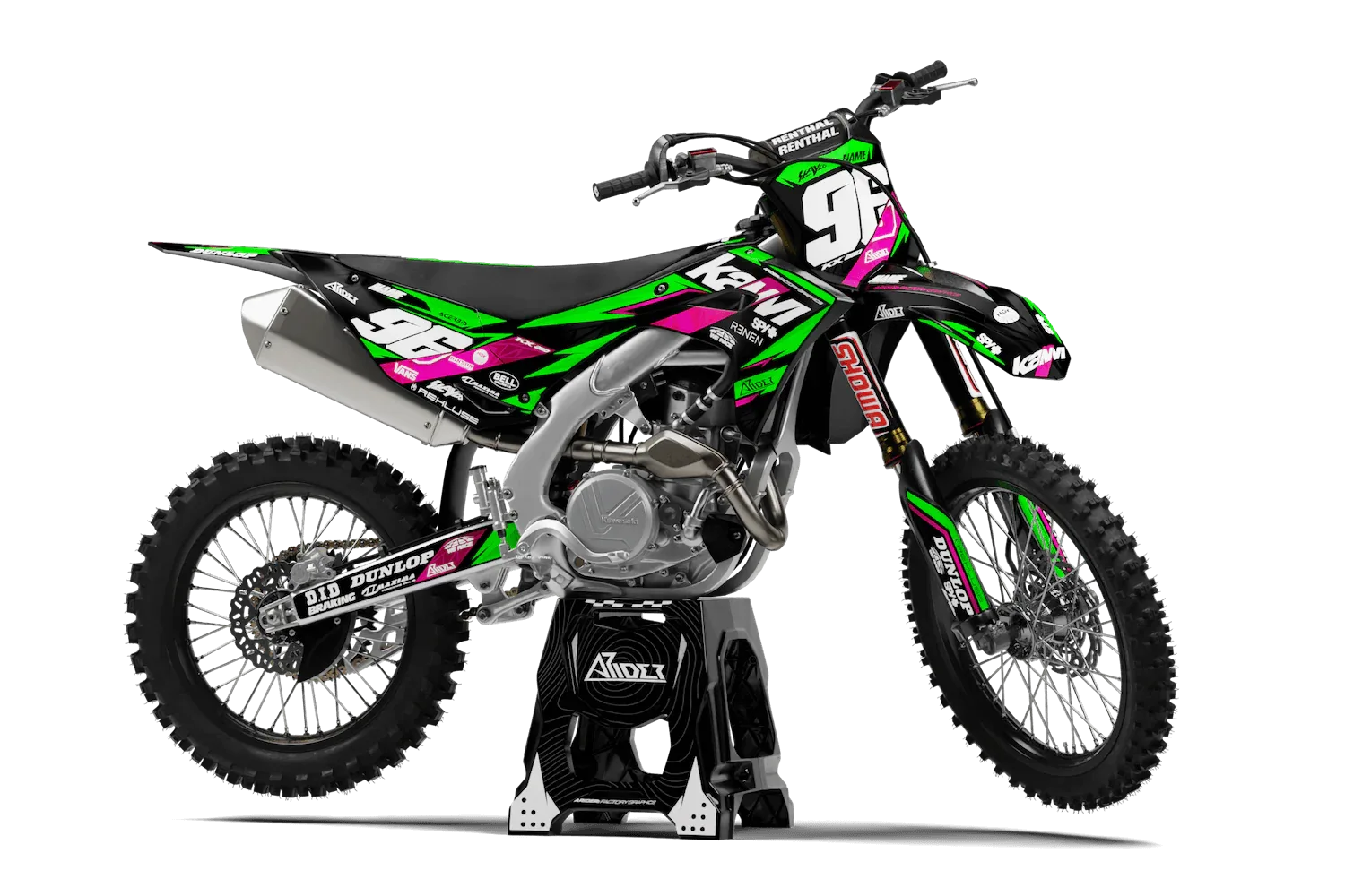 Graphics Kit suitable for Kawasaki KX - Heaven Edition – Arider