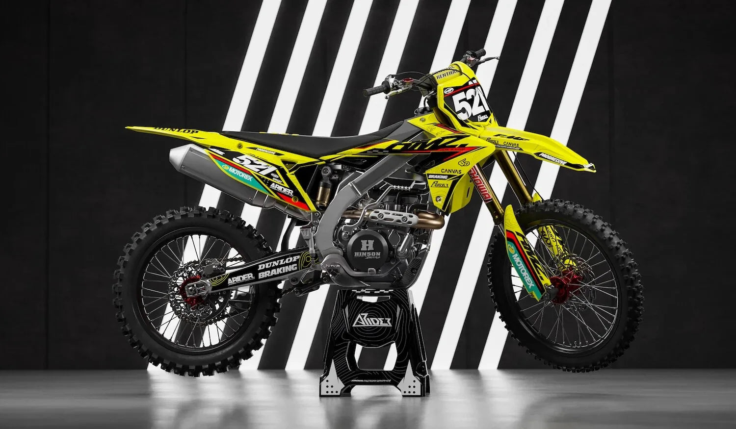 Graphics Kit suitable for Suzuki RMZ - Heaven Edition – Arider