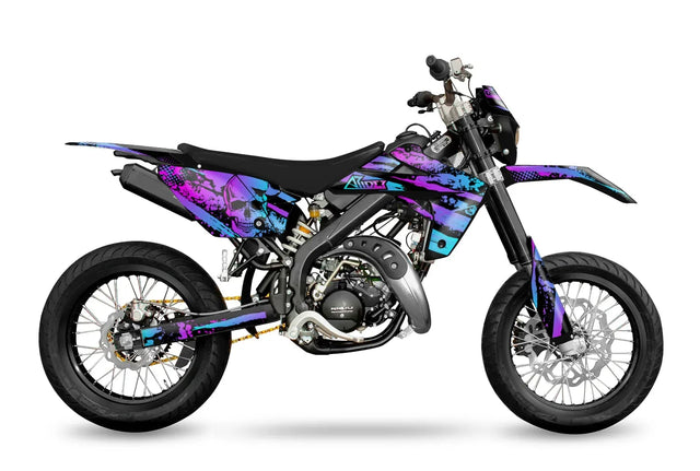Dekor passend für Rieju MRT 50 / 125- Skull Edition - Arider