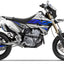 Dekor passend für Suzuki DRZ 400 - Wild Edition, Farbe Blau