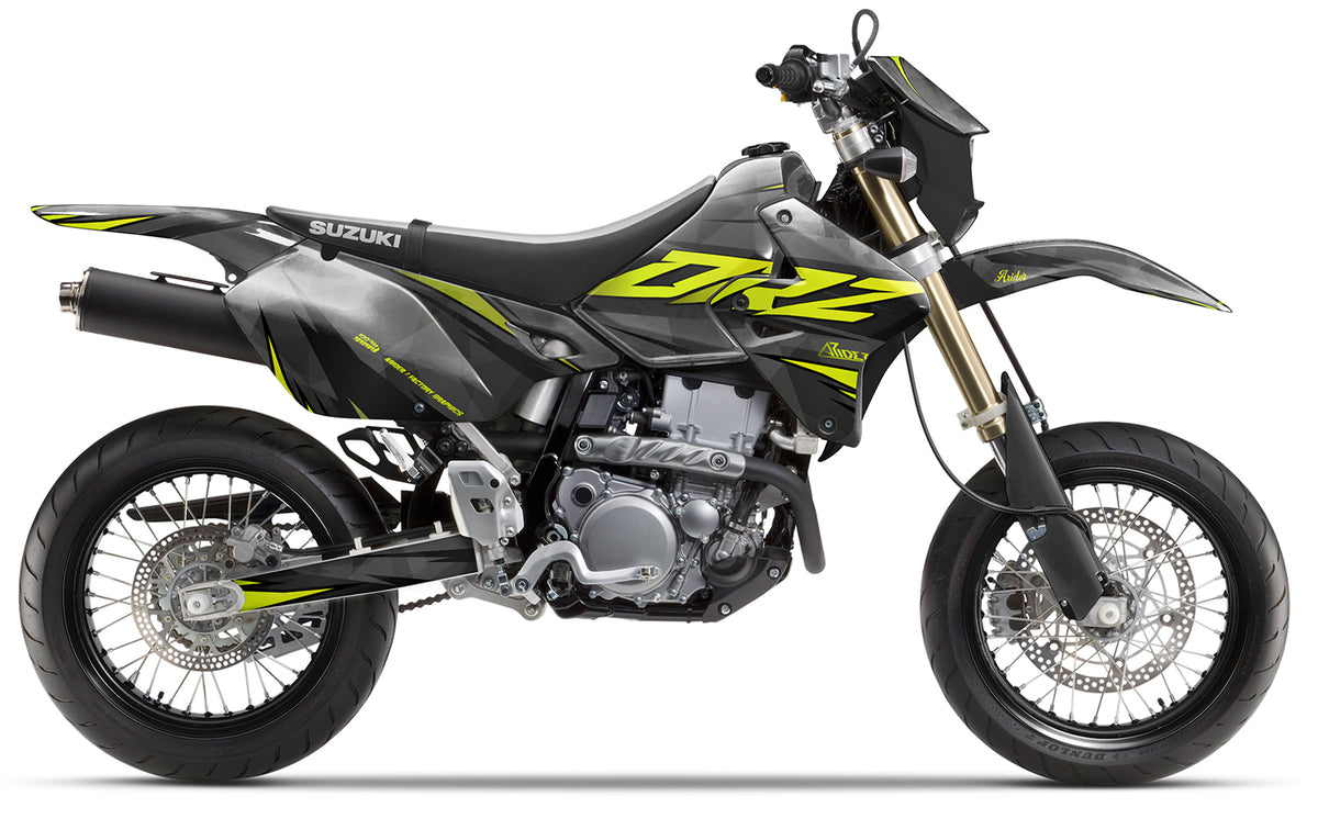 Dekor passend für Suzuki DRZ 400 - Wild Edition, Farbe Gelb