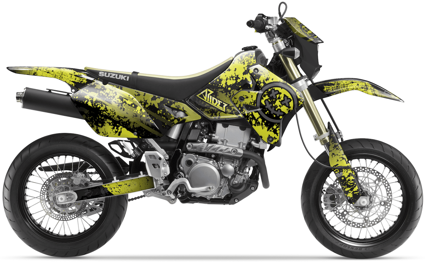 Grafiche perfetta per Suzuki DRZ 400- Smiley Edizione