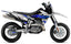 Dekor passend für Suzuki DRZ 4SM - Wild Edition, Farbe Blau