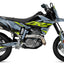 Dekor passend für Suzuki DRZ 4SM - Wild Edition, Farbe Gelb