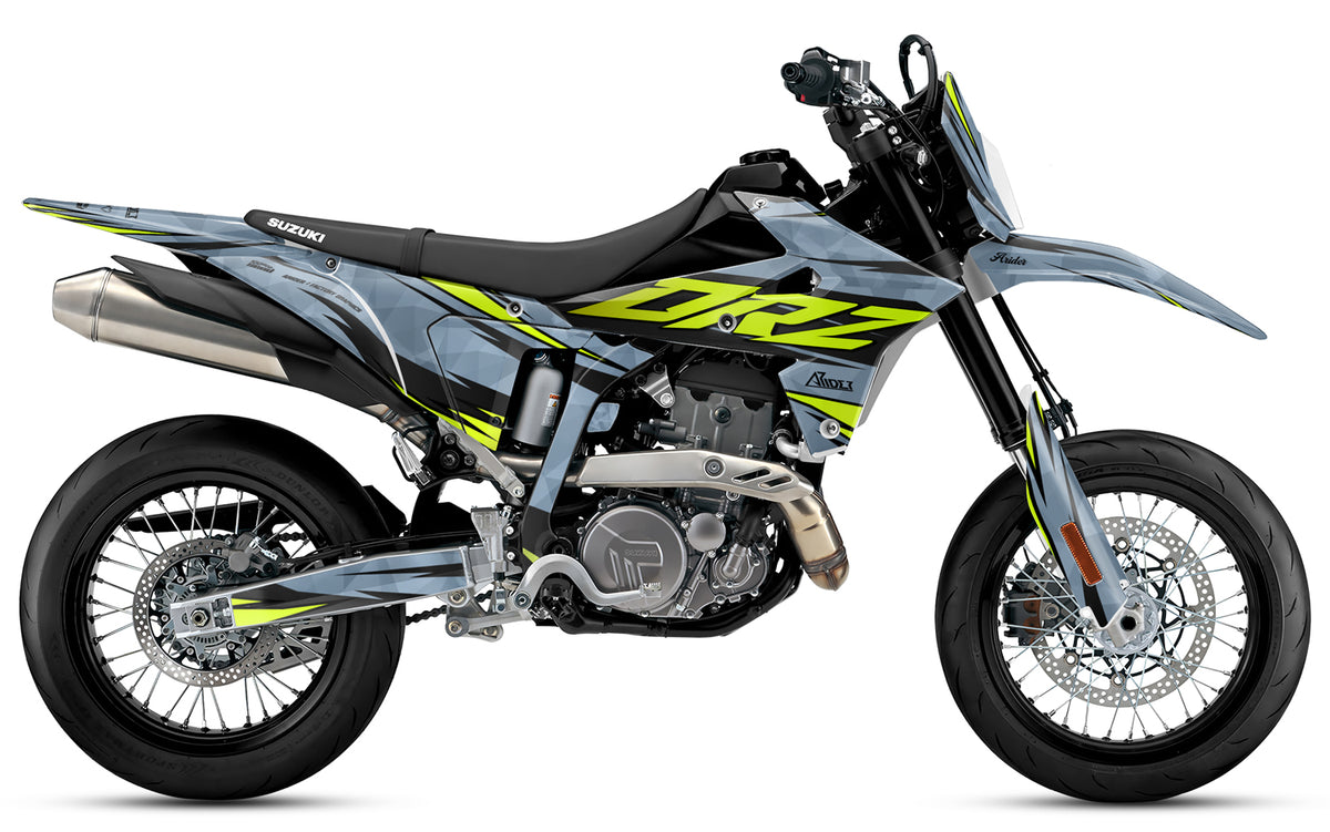 Dekor passend für Suzuki DRZ 4SM - Wild Edition, Farbe Gelb