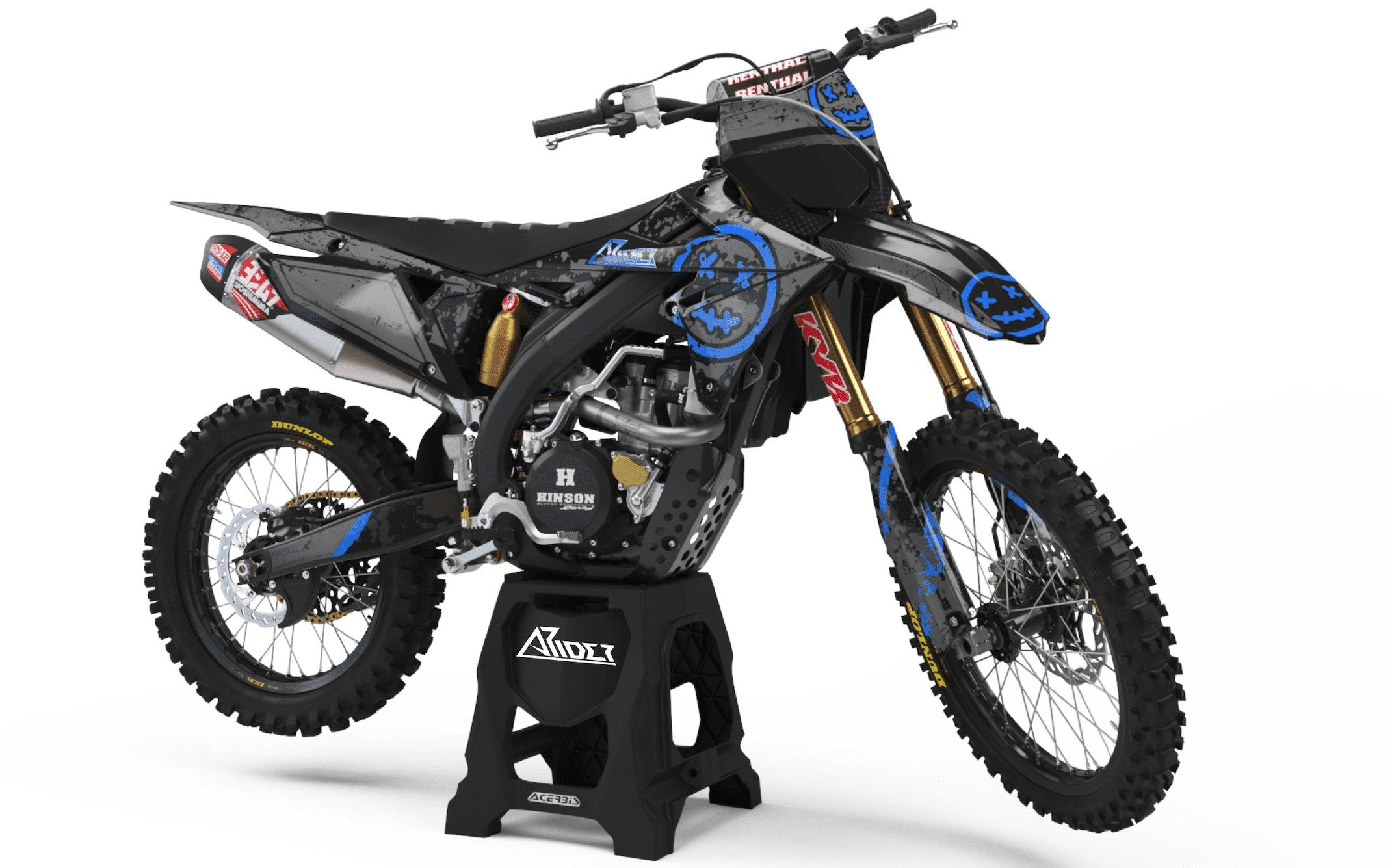 Suzuki RMZ 250 Graphics Kit - Smiley Edition