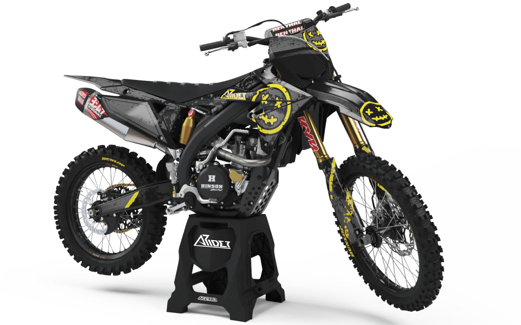 Suzuki RMZ 450 Graphics Kit - Smiley Edition