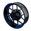 Felgenaufkleber Voyager Design Premium blau