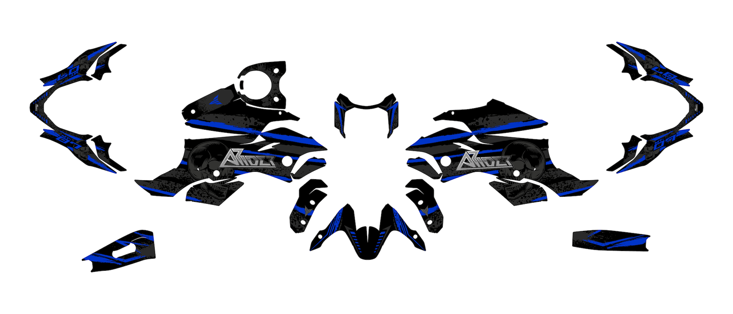 Grafiche perfetta per Yamaha MT 07 - Skull Edizione