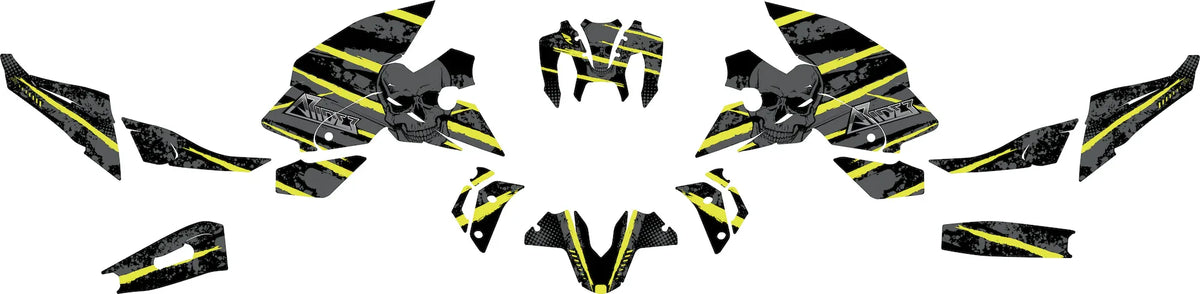 Dekor passend für Yamaha MT 07 - Skull Edition - Arider
