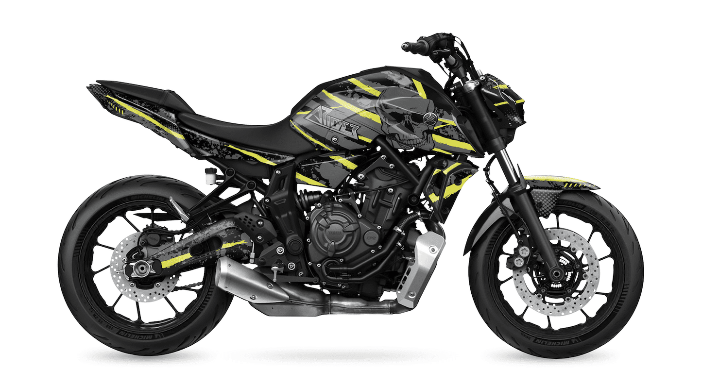 Grafiche perfetta per Yamaha MT 07 - Skull Edizione