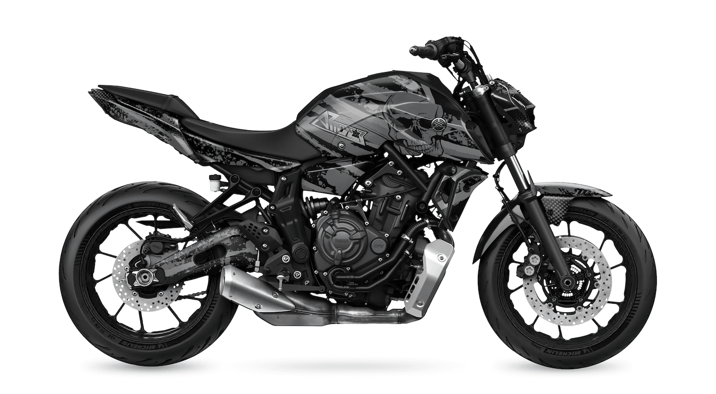 Grafiche perfetta per Yamaha MT 07 - Skull Edizione