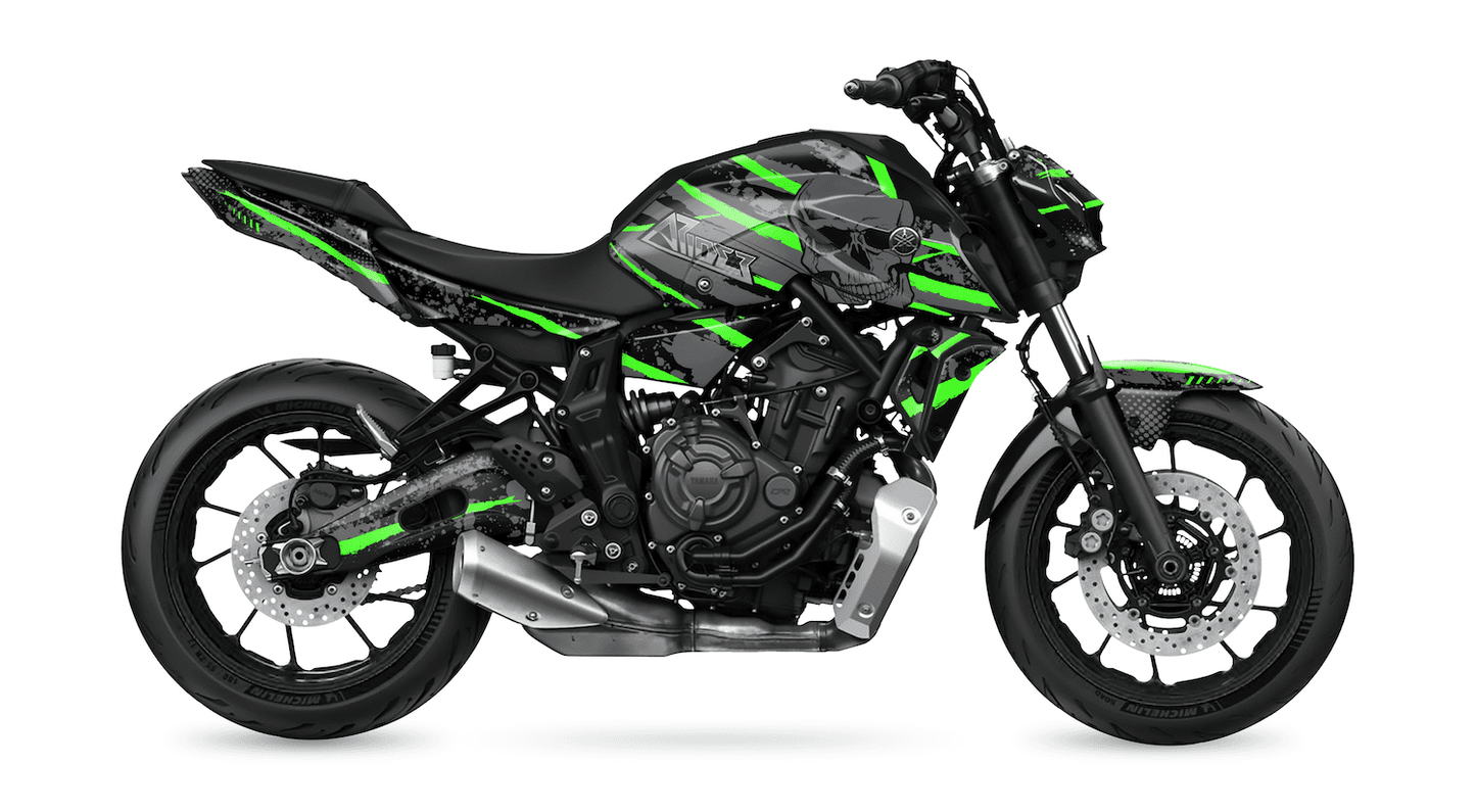 Grafiche perfetta per Yamaha MT 07 - Skull Edizione