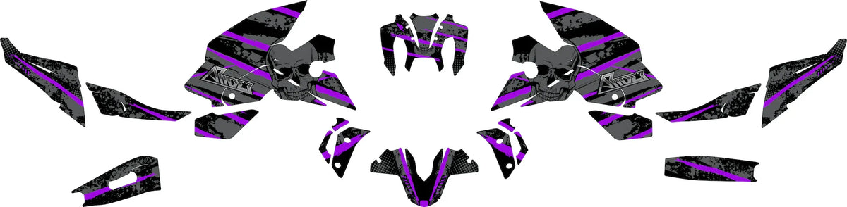 Dekor passend für Yamaha MT 07 - Skull Edition - Arider