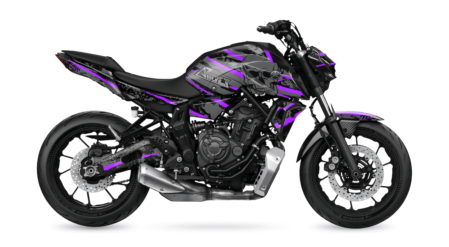 Grafiche perfetta per Yamaha MT 07 - Skull Edizione