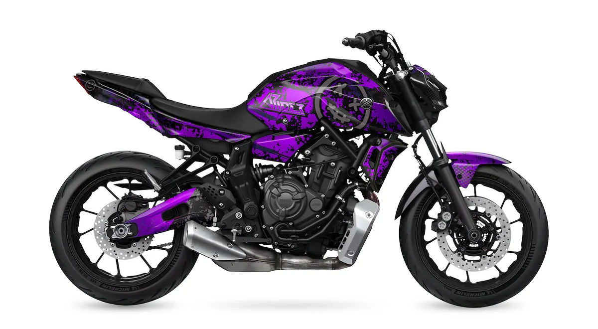 Dekor passend für Yamaha MT 07 - Smiley Edition - Arider