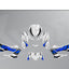 Dekor passend für Yamaha NMAX 125 - Wild Edition, Farbe Blau, Übersicht Dekorsatz