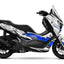 Dekor passend für Yamaha NMAX 125 - Wild Edition, Farbe Blau