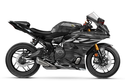 Dekor passend für Yamaha R7 - Wild Edition, Farbe Schwarz