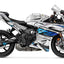 Dekor passend für Yamaha R9 - Wild Edition, Farbe Blau