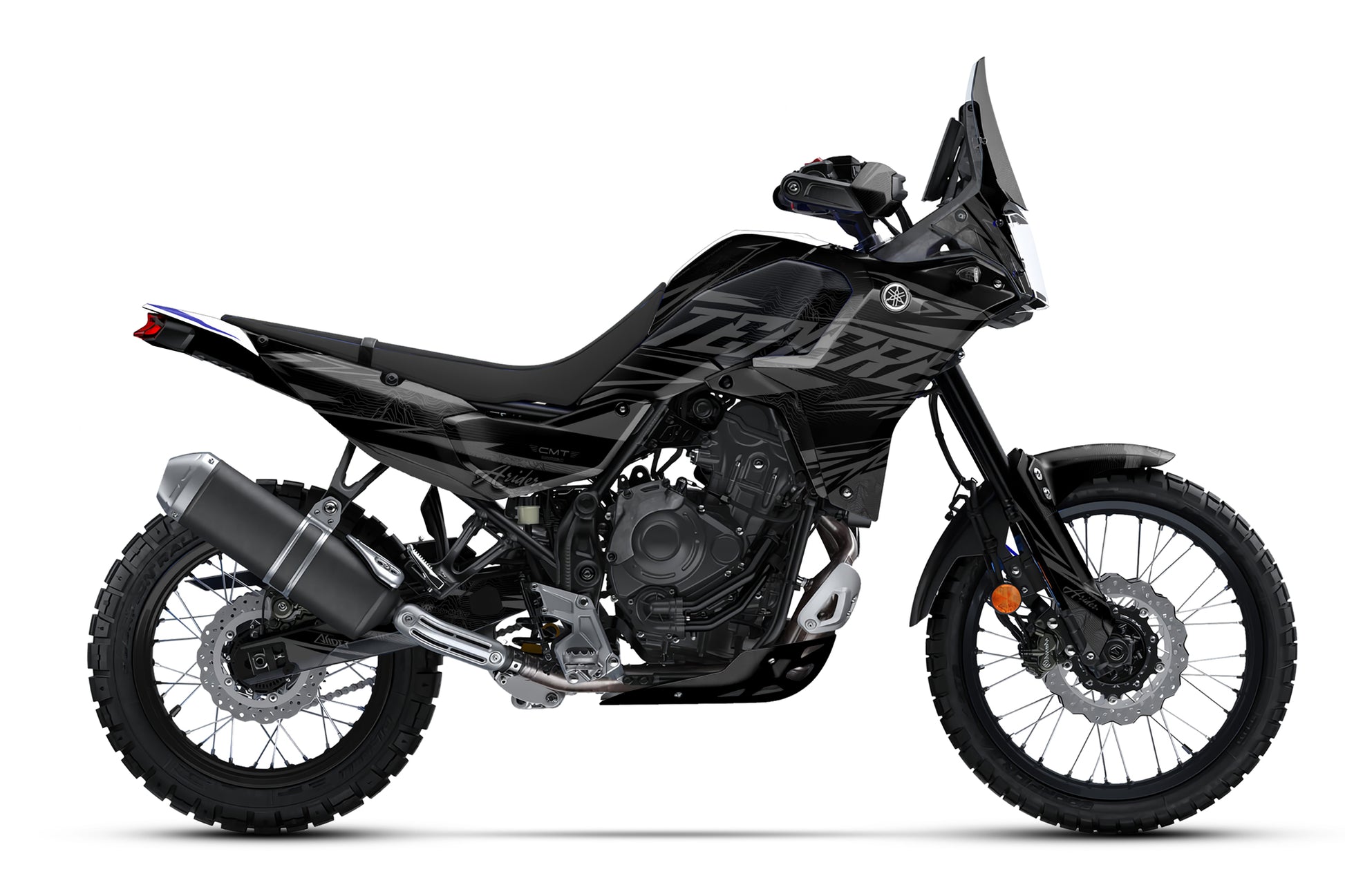 Dekor passend für Yamaha Tenere 700 - Peak Edition, Farbe Grau