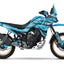 Dekor passend für Yamaha Tenere 700 Rally - Wild Edition, Farbe Blau