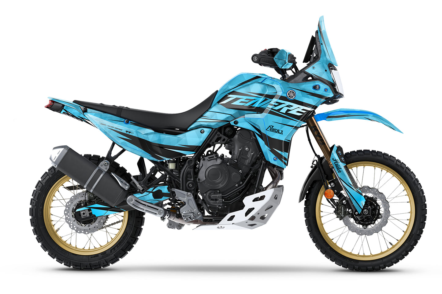 Dekor passend für Yamaha Tenere 700 Rally - Wild Edition, Farbe Blau