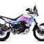 Dekor passend für Yamaha Tenere 700 World Raid - Peak Edition, Farbe Pink | Türkis