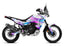 Dekor passend für Yamaha Tenere 700 World Raid - Peak Edition, Farbe Pink | Türkis