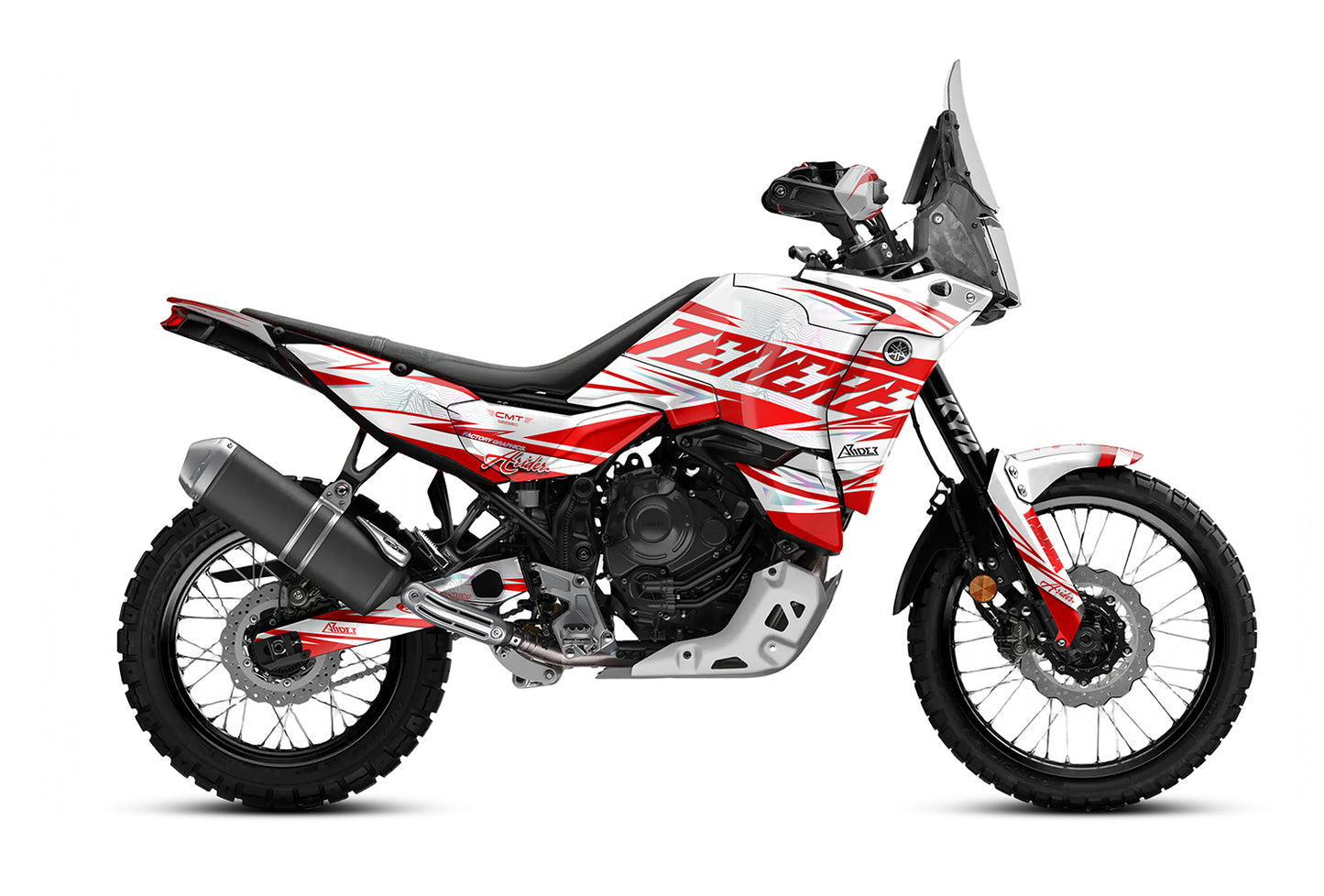 Graphics Kit suitable for Yamaha Tenere 700 World Raid - Peak Edition
