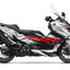 Dekor passend für Yamaha TMAX 560 - Wild Edition, Farbe Rot