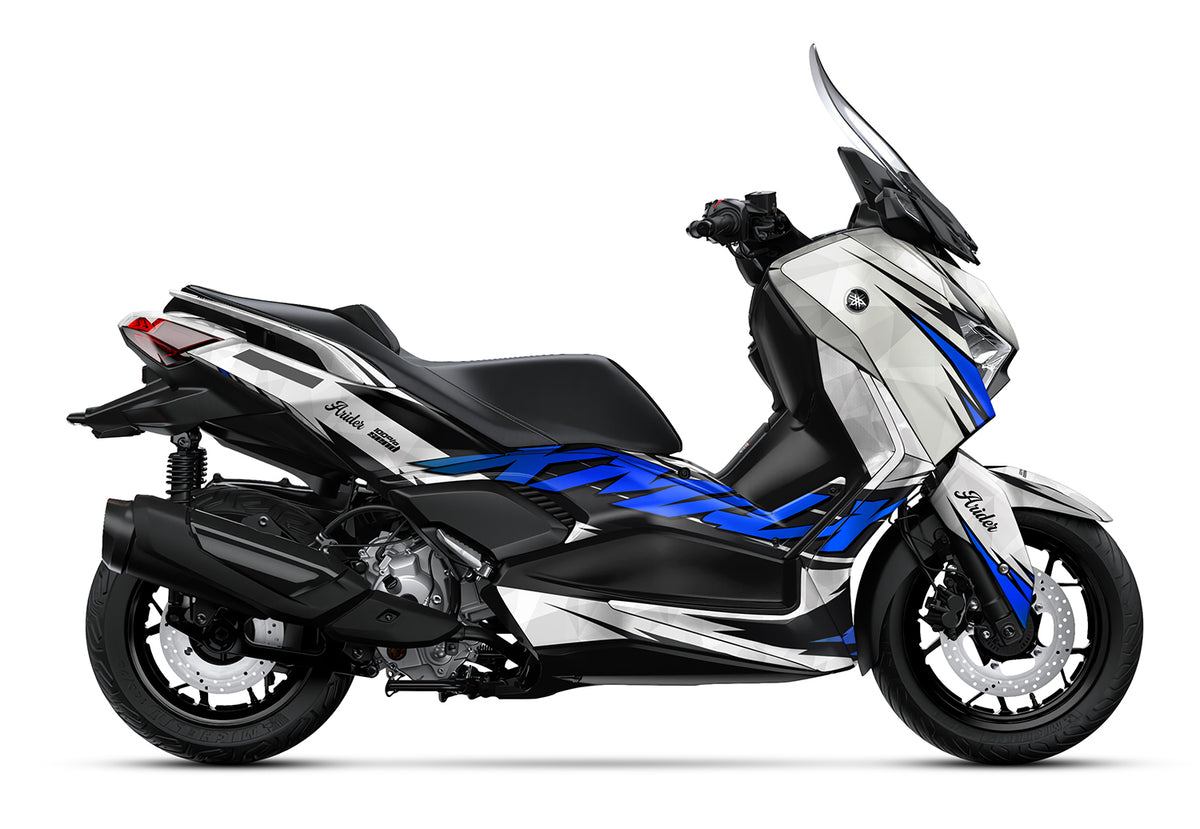 Dekor passend für Yamaha XMAX 125 / 300 - Wild Edition, Farbe Blau