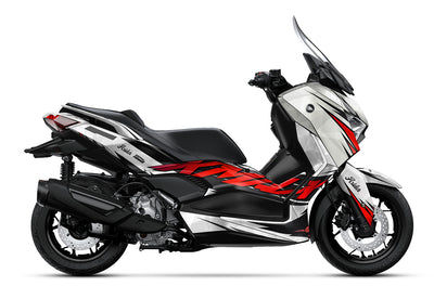 Dekor passend für Yamaha XMAX 125 / 300 - Wild Edition, Farbe Rot
