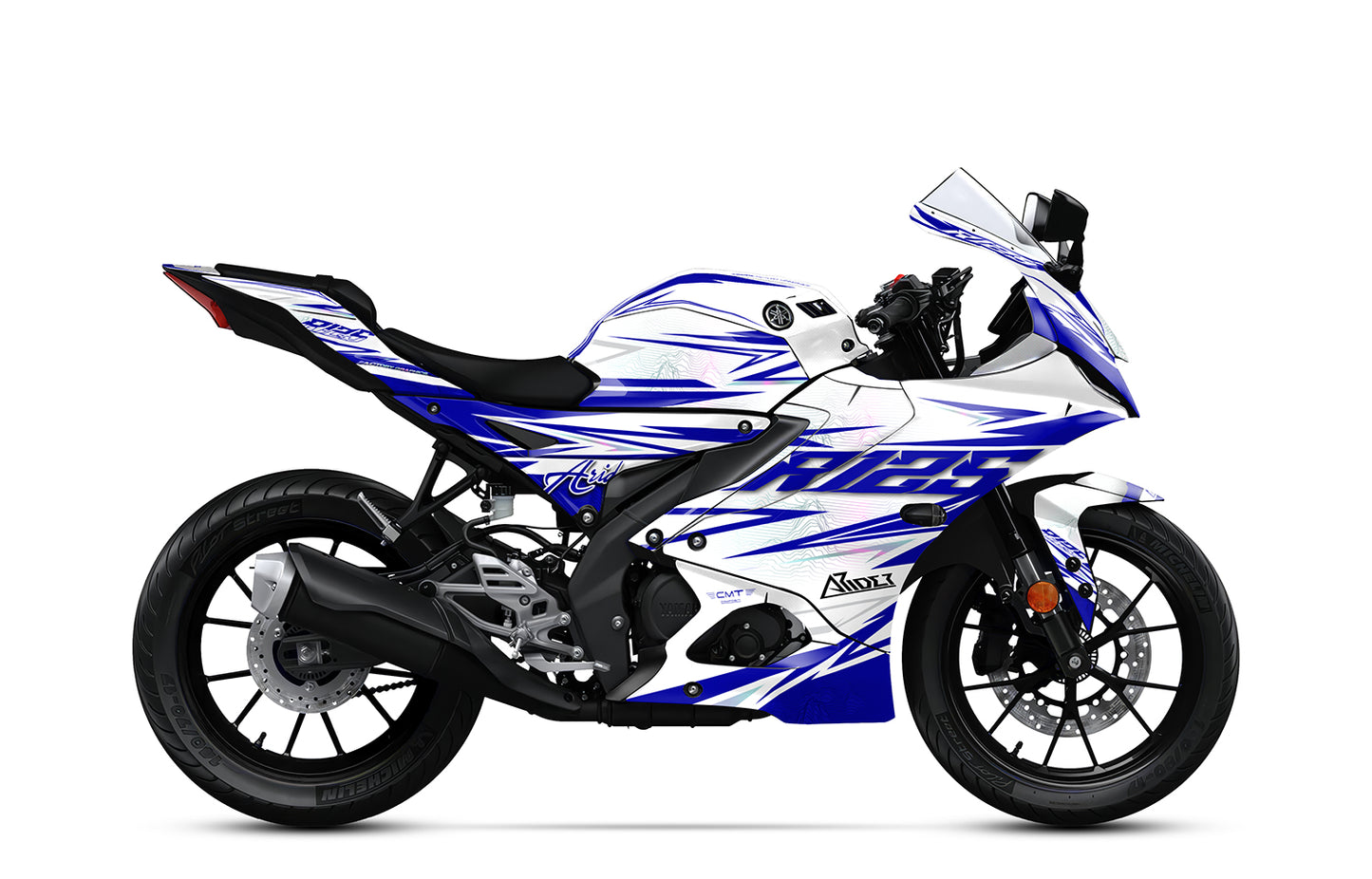 Graphics Kit suitable for Yamaha YZF R125 - Peak Edition