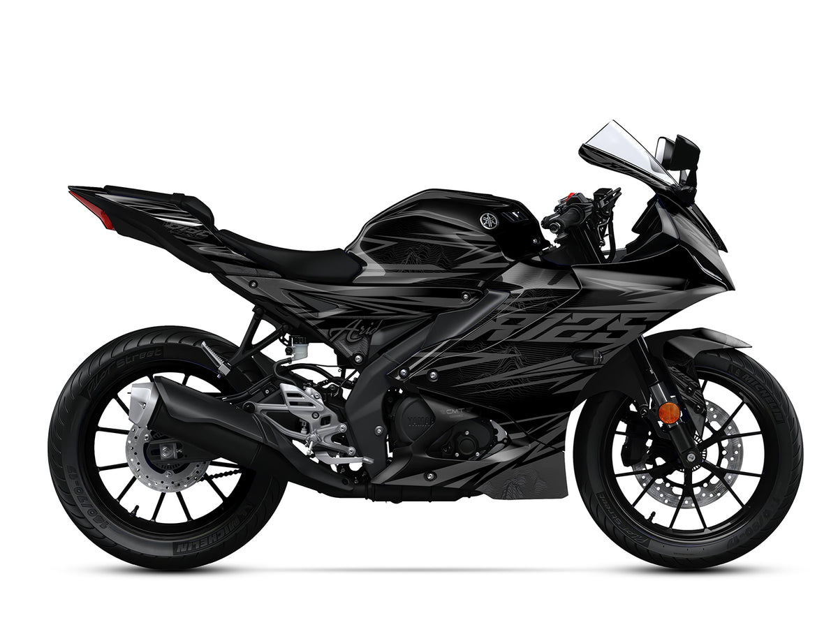 Graphics Kit suitable for Yamaha YZF R125 - Peak Edition